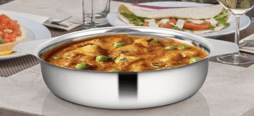 Shri & Sam Stainless Steel Eye Bowl, Silver
